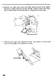 Honda HS521 Snow Blower Owners Manual page 37