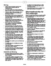 Toro 38536 Toro CCR 2450 GTS Snowthrower Owners Manual, 2004 page 2