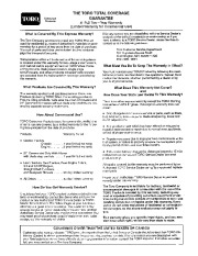 Toro 38052 521 Snowthrower Owners Manual, 1994 page 20