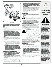 MTD Gold 900 Series 21 Inch Self Propelled Rotary Lawn Mower Owners Manual page 9