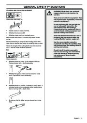 2001-2010 Husqvarna 385XP 385XPG 390XP 390XPG Chainsaw Owners Manual, 2001,2002,2003,2004,2005,2006,2007,2008,2009,2010 page 15