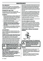 2001-2010 Husqvarna 385XP 385XPG 390XP 390XPG Chainsaw Owners Manual, 2001,2002,2003,2004,2005,2006,2007,2008,2009,2010 page 30