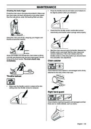 2001-2010 Husqvarna 385XP 385XPG 390XP 390XPG Chainsaw Owners Manual, 2001,2002,2003,2004,2005,2006,2007,2008,2009,2010 page 33