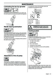 2001-2010 Husqvarna 385XP 385XPG 390XP 390XPG Chainsaw Owners Manual, 2001,2002,2003,2004,2005,2006,2007,2008,2009,2010 page 37