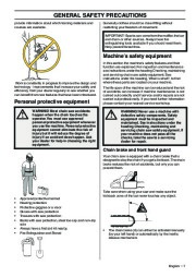 2001-2010 Husqvarna 385XP 385XPG 390XP 390XPG Chainsaw Owners Manual, 2001,2002,2003,2004,2005,2006,2007,2008,2009,2010 page 7