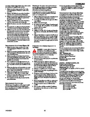 Murray 621450X4NB Snow Blower Owners Manual page 22