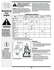 MTD 5DM Series Log Splitter Lawn Mower Owners Manual page 20