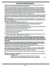 MTD 5DM Series Log Splitter Lawn Mower Owners Manual page 23