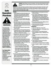 MTD 5DM Series Log Splitter Lawn Mower Owners Manual page 4