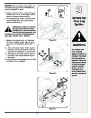 MTD 5DM Series Log Splitter Lawn Mower Owners Manual page 7