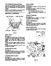 MTD Yard Machines 611 Snow Blower Owners Manual page 11