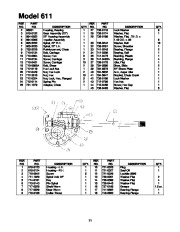 MTD Yard Machines 611 Snow Blower Owners Manual page 21