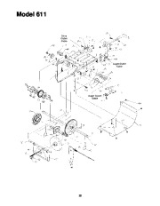 MTD Yard Machines 611 Snow Blower Owners Manual page 22