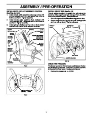 Poulan Pro Owners Manual, 2004 page 7