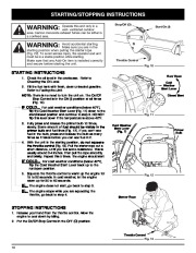 MTD Pro MP425 MP475 4 Cycle Trimmer Owners Manual page 10