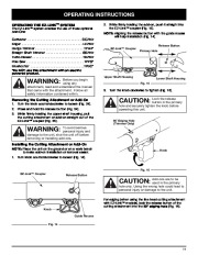 MTD Pro MP425 MP475 4 Cycle Trimmer Owners Manual page 11