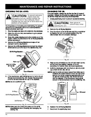 MTD Pro MP425 MP475 4 Cycle Trimmer Owners Manual page 14