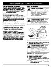 MTD Pro MP425 MP475 4 Cycle Trimmer Owners Manual page 31