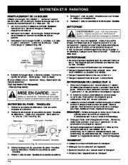 MTD Pro MP425 MP475 4 Cycle Trimmer Owners Manual page 40