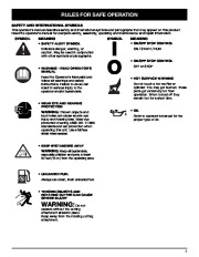 MTD Pro MP425 MP475 4 Cycle Trimmer Owners Manual page 5