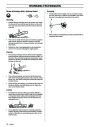 Husqvarna 223L Chainsaw Owners Manual, 2005,2006,2007,2008,2009,2010,2011 page 16