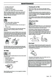 Husqvarna 223L Chainsaw Owners Manual, 2005,2006,2007,2008,2009,2010,2011 page 19