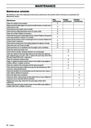 Husqvarna 223L Chainsaw Owners Manual, 2005,2006,2007,2008,2009,2010,2011 page 20