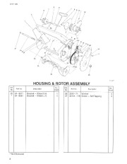 Toro 38005 1200 Power Curve Snowthrower Parts Catalog, 1994 page 2