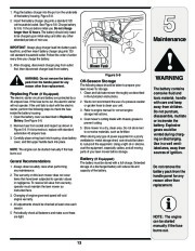 MTD 460 Series 21 Inch Self Propelled Rotary Lawn Mower Owners Manual page 13