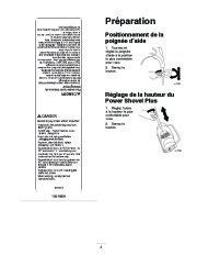 Toro 38360 Toro Power Shovel Plus Manuel des Propriétaires, 2005 page 3