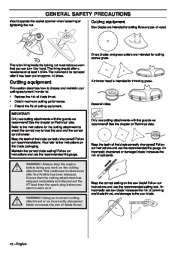 Husqvarna 232R 235R 235FR Chainsaw Owners Manual, 2008,2009,2010 page 10