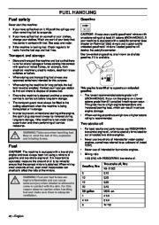 Husqvarna 232R 235R 235FR Chainsaw Owners Manual, 2008,2009,2010 page 20