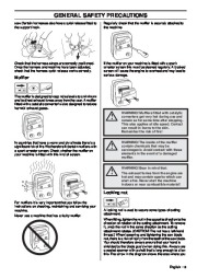 Husqvarna 232R 235R 235FR Chainsaw Owners Manual, 2008,2009,2010 page 9
