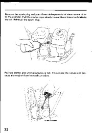 Honda HS55 HS70 Snow Blower Owners Manual page 33