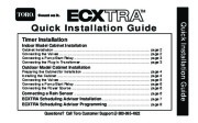 Toro Quick Installation Cabinet Sprinkler Irrigation Owners Manual page 1