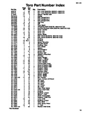 Toro 20044 Super Recycler Mower, SR-21OS Parts Catalog, 1999 page 21