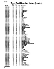 Toro 20044 Super Recycler Mower, SR-21OS Parts Catalog, 1999 page 24