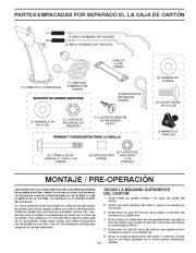 Poulan Owners Manual, 2008 page 21