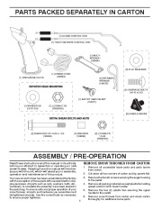 Poulan Owners Manual, 2008 page 4