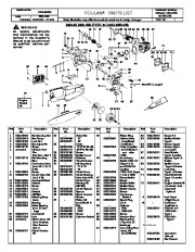 Poulan 2300AV 2300CVA 2350CVA Chainsaw Parts List page 1