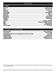 MTD Troy-Bilt TB20DC 2 Cycle Gasoline Trimmer Owners Manual page 14