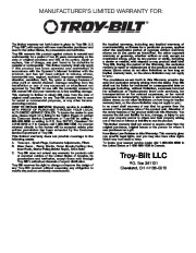 MTD Troy-Bilt TB20DC 2 Cycle Gasoline Trimmer Owners Manual page 18