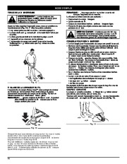 MTD Troy-Bilt TB20DC 2 Cycle Gasoline Trimmer Owners Manual page 26