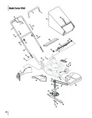 MTD V560 Self Propelled Rotary Lawn Mower Owners Manual page 20