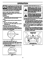 Husqvarna 10530SBEB Snow Blower Owners Manual, 2006 page 10