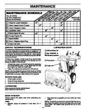 Husqvarna 10530SBEB Snow Blower Owners Manual, 2006 page 14