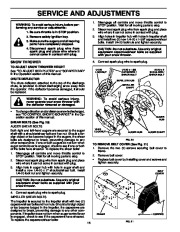 Husqvarna 10530SBEB Snow Blower Owners Manual, 2006 page 16