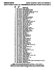 Husqvarna 10530SBEB Snow Blower Owners Manual, 2006 page 21