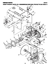 Husqvarna 10530SBEB Snow Blower Owners Manual, 2006 page 26