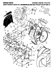 Husqvarna 10530SBEB Snow Blower Owners Manual, 2006 page 28